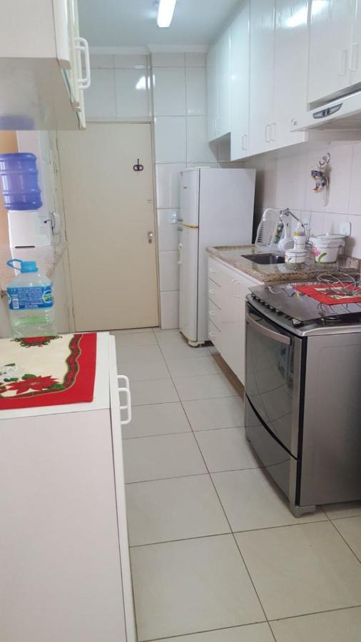 Apartamento Sol Y Mar Enseada Guruja Apartment กัวรูจา ภายนอก รูปภาพ